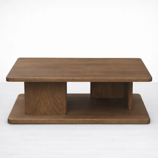 INTERIORZE teakwood storage centre table for modern living room