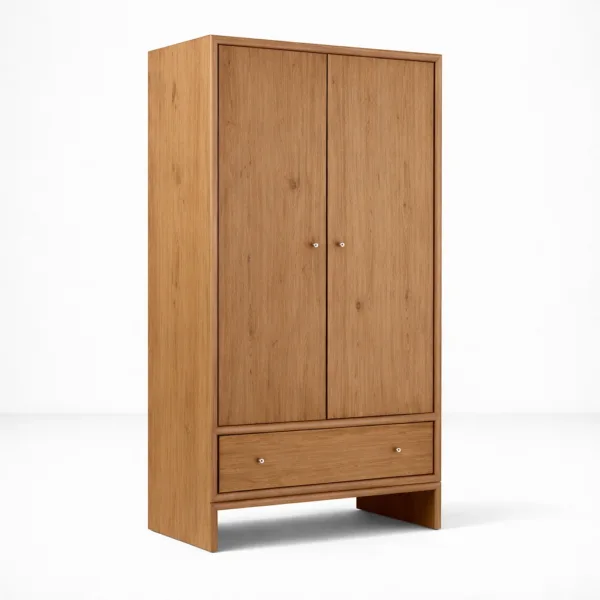 INTERIORZE Arlo Teak Wood Wardrobe arlo teak wardrobe