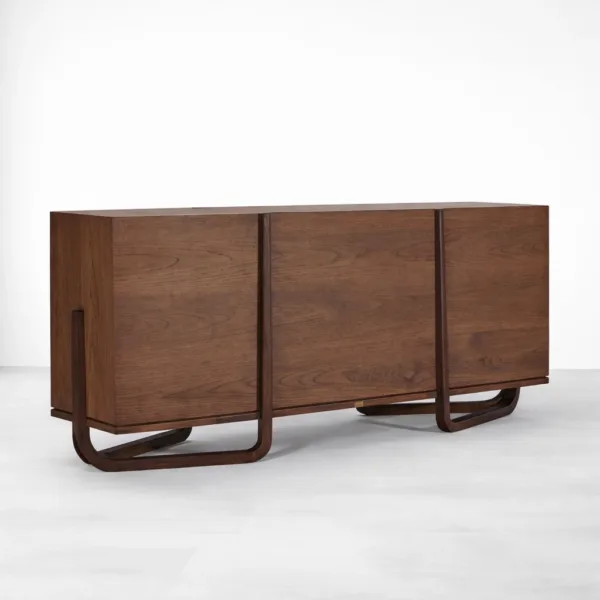 Arc Loop Teak Wood Sideboard by INTERIORZE