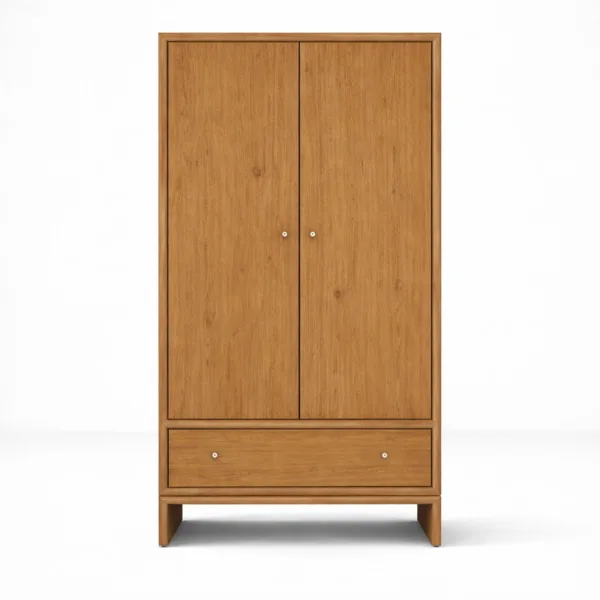 INTERIORZE Arlo Teak Wood Wardrobe