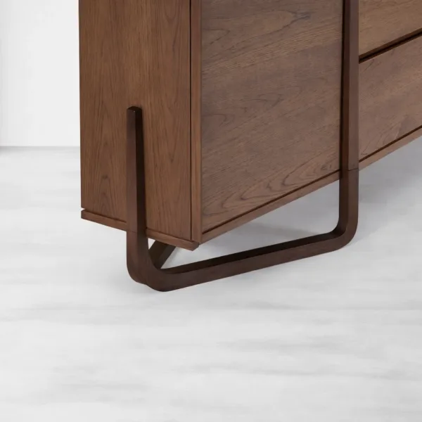 Arc Loop Teak Wood Sideboard by INTERIORZE