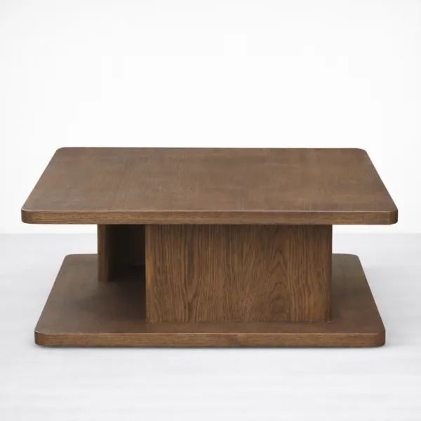 INTERIORZE teakwood storage centre table for modern living room