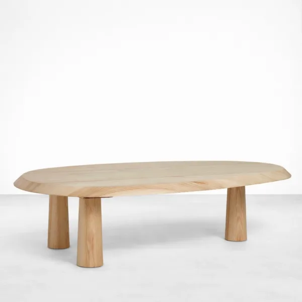 INTERIORZE ashwood oval centre table for modern living room