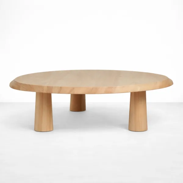 INTERIORZE ashwood oval centre table for modern living room