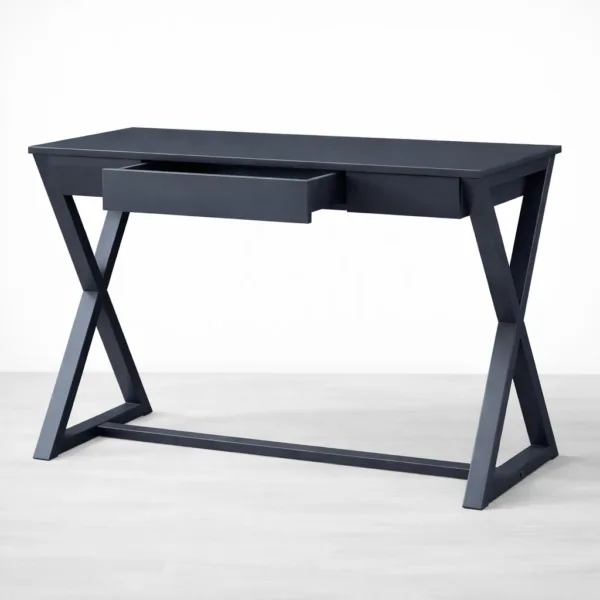 x leg teak wood study table