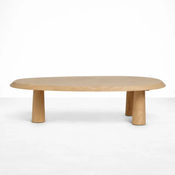 INTERIORZE ashwood oval centre table for modern living room