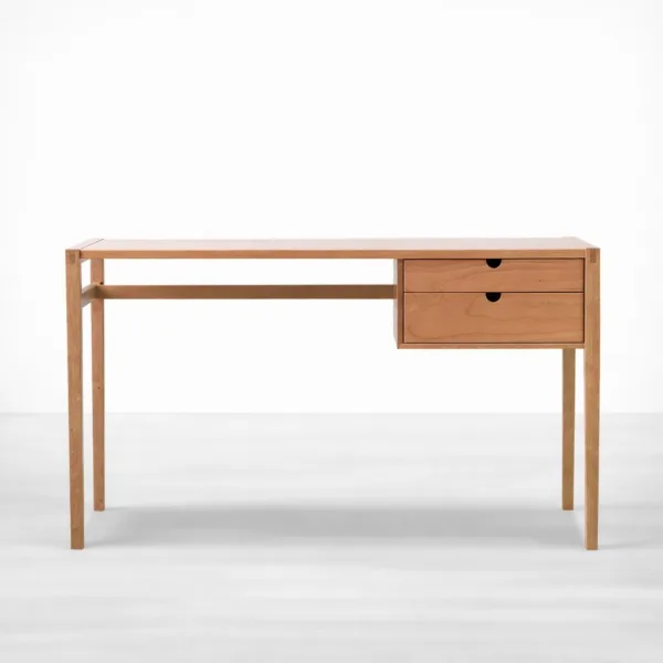 INTERIORZE offset ash wood study table