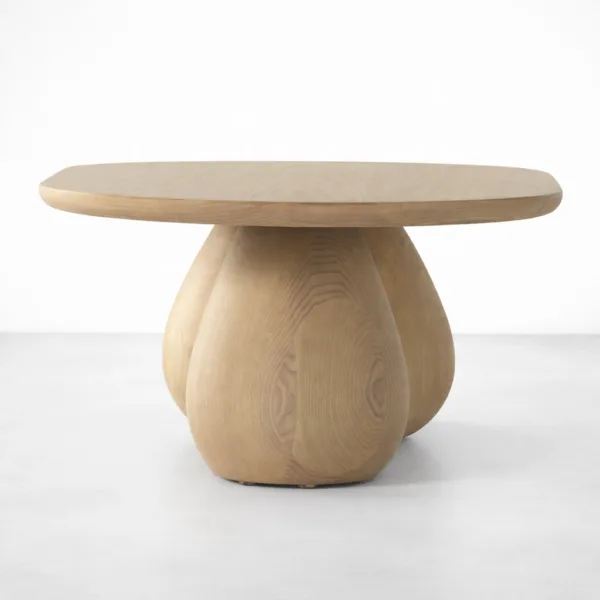 INTERIORZE ashwood oval centre table for modern living room