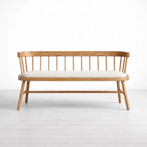 INTERIORZE Elowen Ash Wood Bench