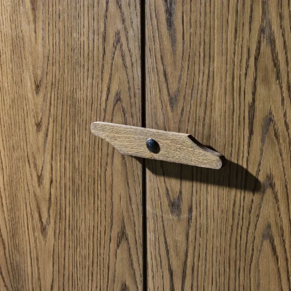 INTERIORZE Alder Ash Wood Wardrobe